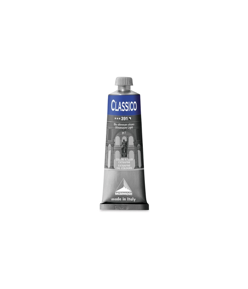Maimeri - Classico Oil Paint 60ml - Ultramarine Light 391