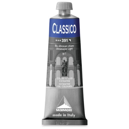 Maimeri - Classico Oil Paint 60ml - Ultramarine Light 391