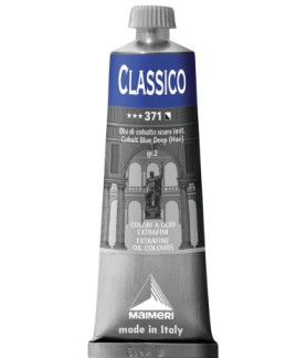 Maimeri Classico Oil Paint 60ml Cobalt Blue Deep Hue 371