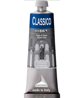 Maimeri - Classico Oil Paint 60ml - Paynes Grey 514