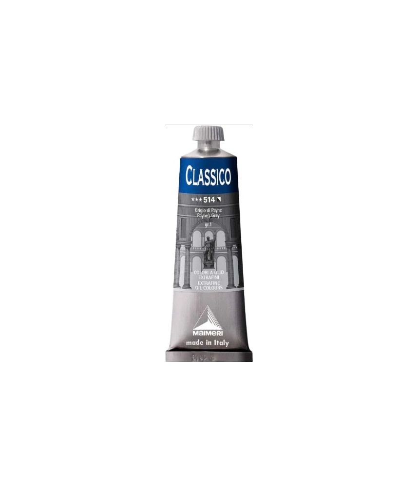 Maimeri - Classico Oil Paint 60ml - Paynes Grey 514