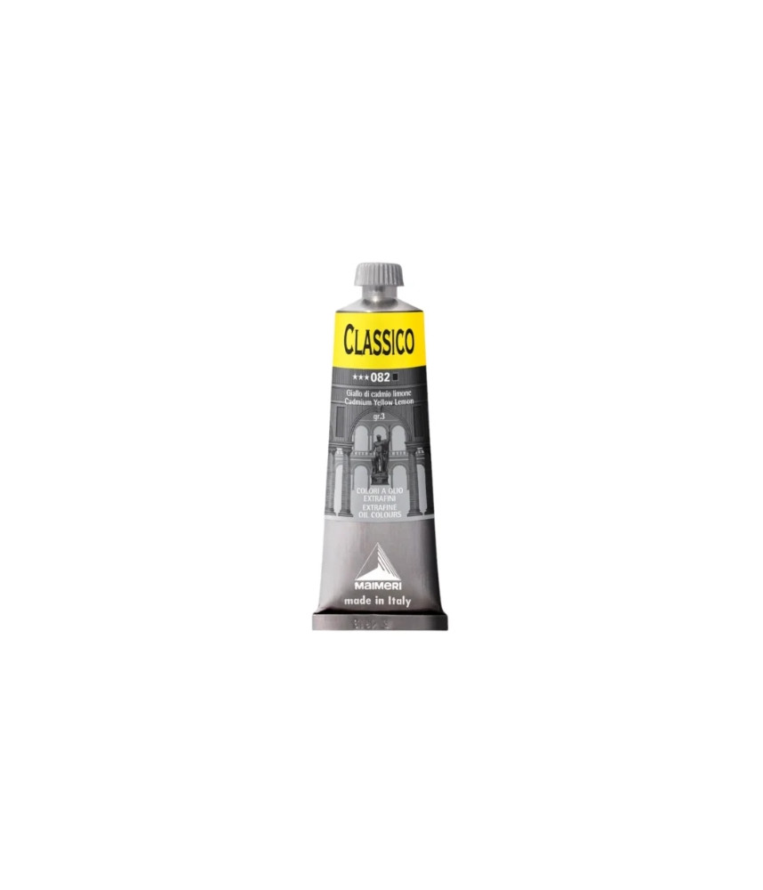 Maimeri - Classico Oil Paint 60ml - Cadium Yellow Lemon 082