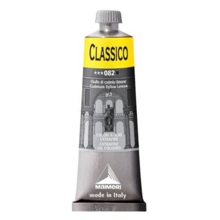 Maimeri - Classico Oil Paint 60ml - Cadium Yellow Lemon 082