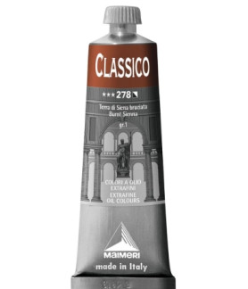 Maimeri - Classico Oil Paint 60ml Burnt Sienna 278