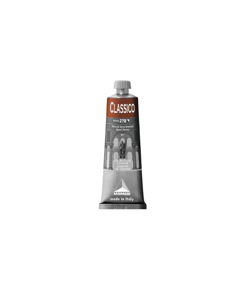 Maimeri - Classico Oil Paint 60ml Burnt Sienna 278