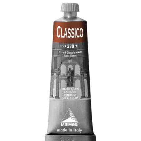 Maimeri - Classico Oil Paint 60ml Burnt Sienna 278