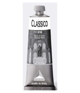 Maimeri - Classico Oil Paint 60ml - Titanium White 018