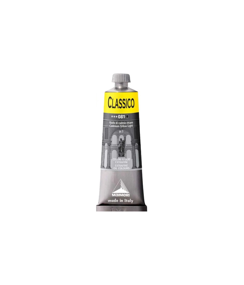 Maimeri - Classico Oil Paint 60ml - Cadmium Yellow Light 081