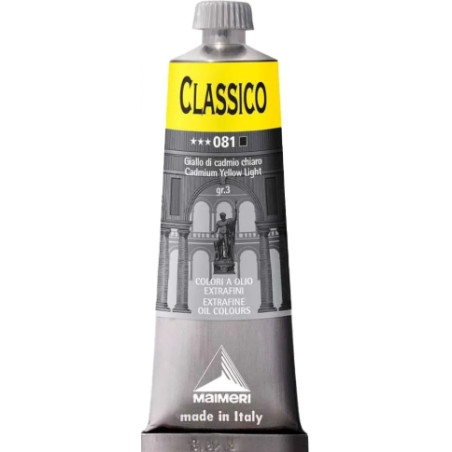 Maimeri - Classico Oil Paint 60ml - Cadmium Yellow Light 081