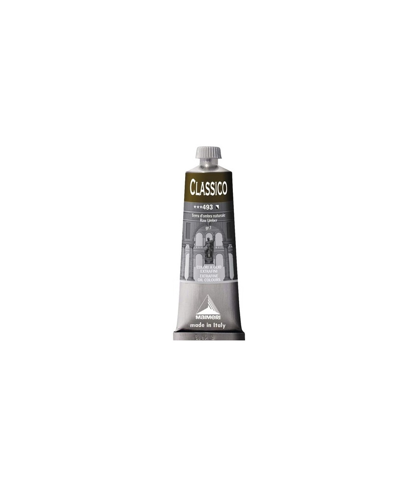 Maimeri - Classico Oil Paint 60ml - Raw Umber 493