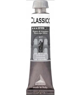 Maimeri - Classico Oil Paint 60ml - Titan-Zinc White 019