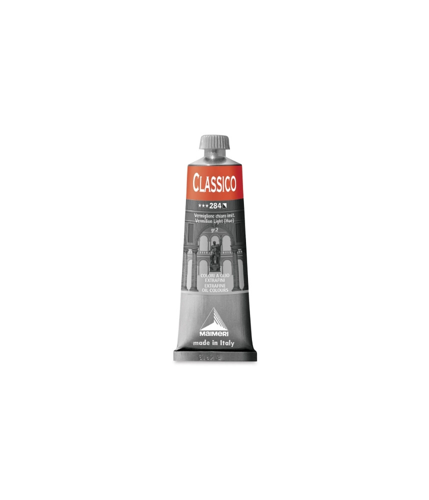 Maimeri - Classico Oil Paint 60ml - Vermilion Light Hue 284