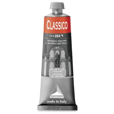 Maimeri - Classico Oil Paint 60ml - Vermilion Light Hue 284
