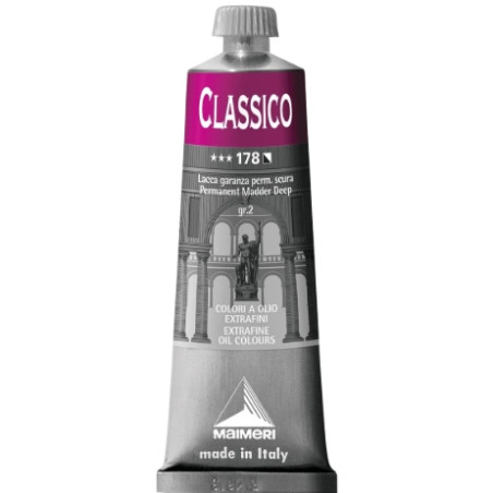 Maimeri - Classico Oil Paint 60ml - Permanent Madder Deep 178
