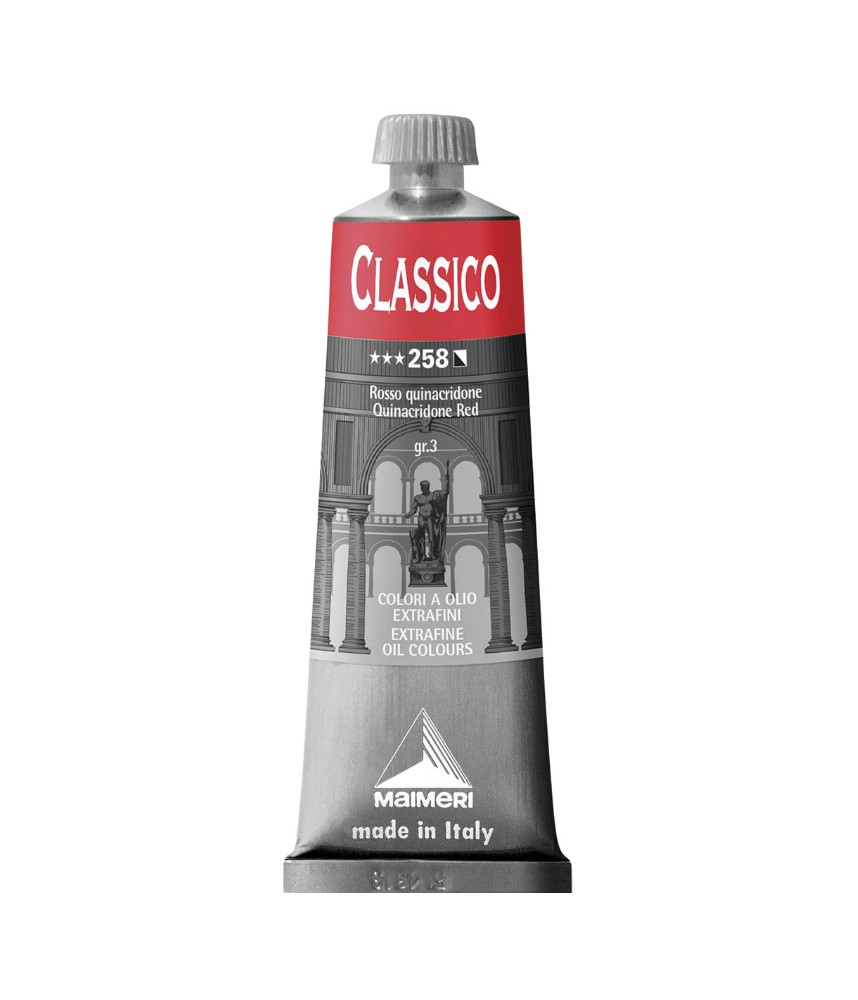 Maimeri Classico Oil 60ml Quinacridone Red 258