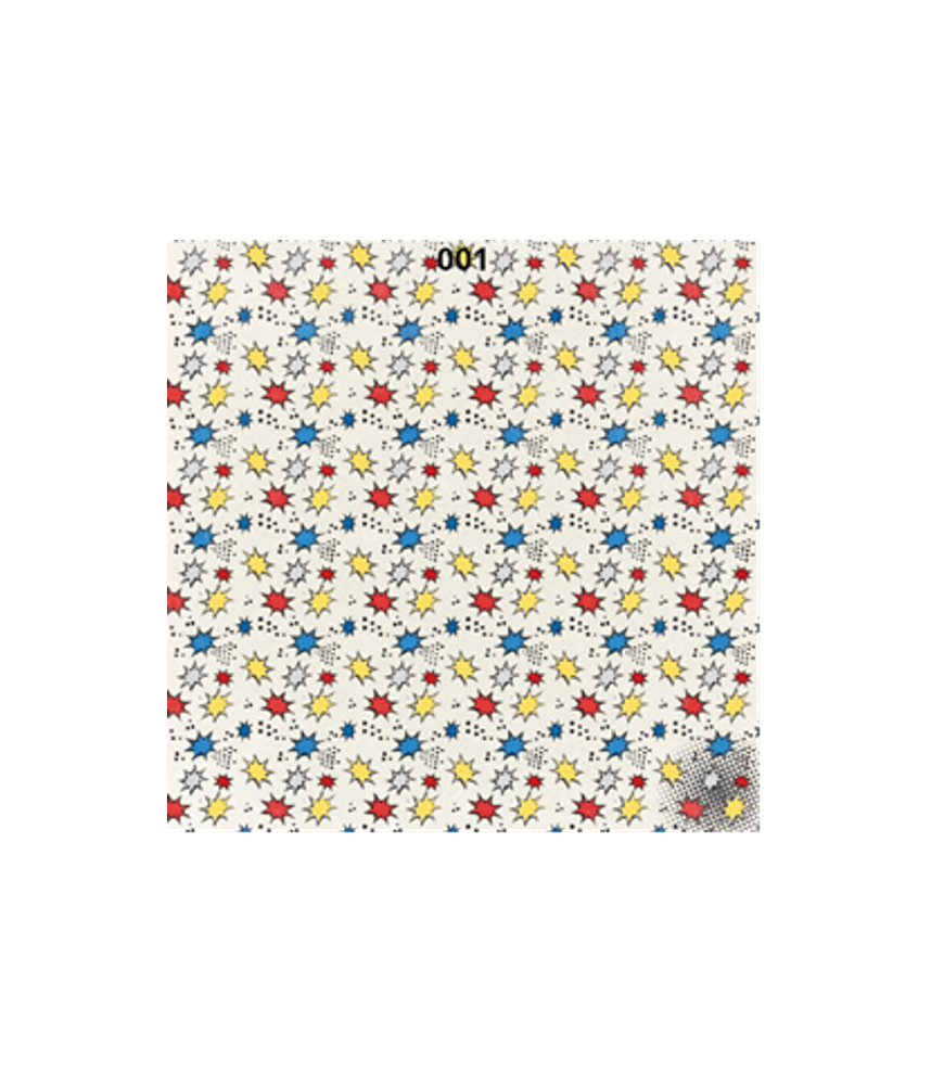 Scrap Collections Comic Hero's Paper 001