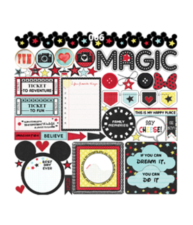 Scrap Collections Fantasy Land 12 X 12 Scrapbook Paper 006