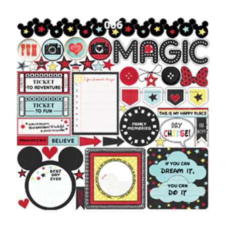Scrap Collections Fantasy Land 12 X 12 Scrapbook Paper 006
