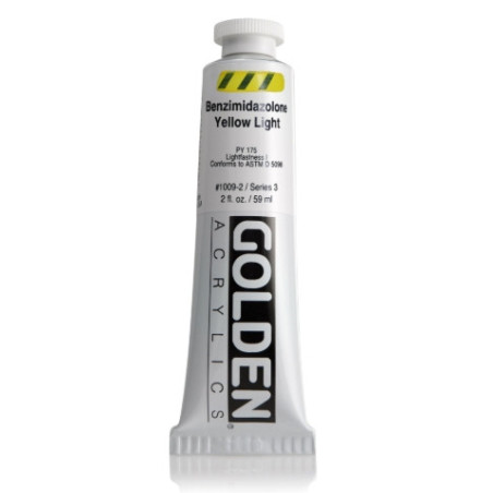 Golden - Heavy Body Acrylic Paint 59ml Benzimidazolone Yellow Light