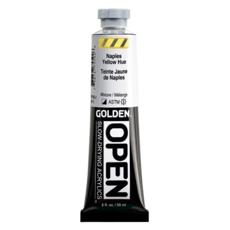 Golden - Open Slow Drying Acrylic Paint 59ml - Naples Yellow Hue