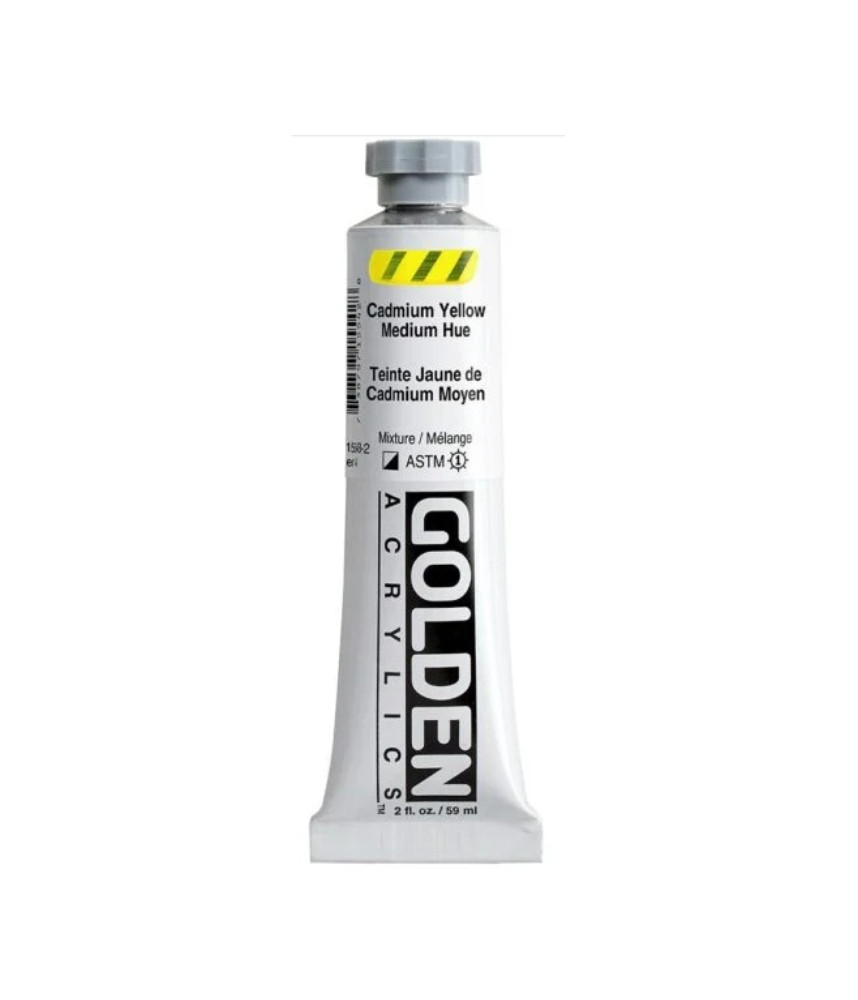 Golden - Heavy Body Acrylic Paint 59ml Cadmium Yellow Medium Hue