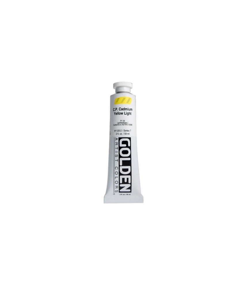 Golden - Heavy Body Artist Acrylic Paint 59ml - Cadmium Yellow Light
