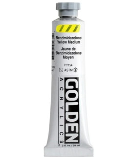 Golden - Heavy Body Acrylic Paint 59ml Benzimidazolone Yellow Medium