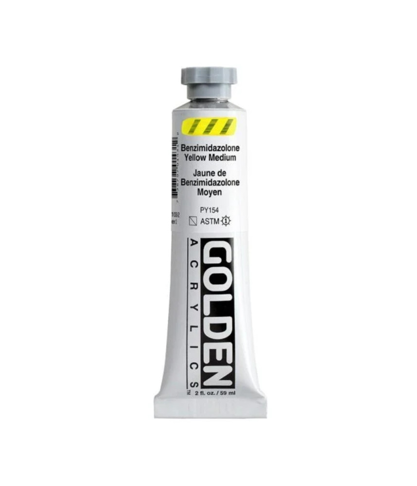 Golden - Heavy Body Acrylic Paint 59ml Benzimidazolone Yellow Medium