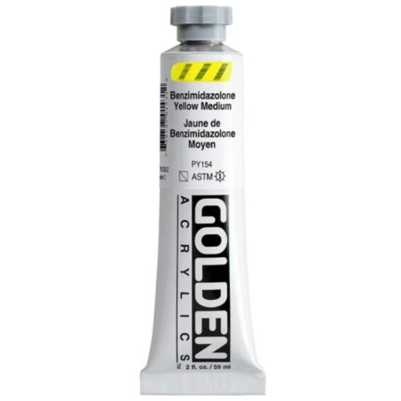 Golden - Heavy Body Acrylic Paint 59ml Benzimidazolone Yellow Medium