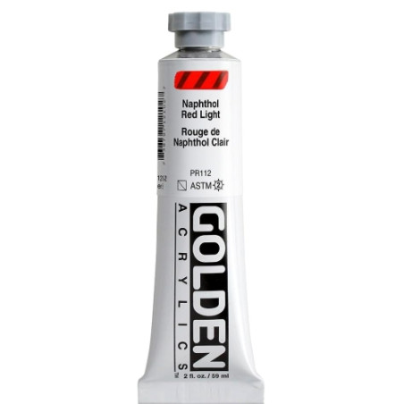 Golden - Heavy Body Acrylic Paint 59ml Naphthol Red Light