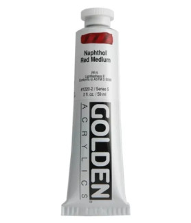 Golden - Heavy Body Acrylic Paint 59 ml Naphthol Medium Red