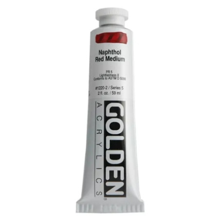 Golden - Heavy Body Acrylic Paint 59 ml Naphthol Medium Red