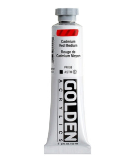 Golden - Heavy Body Acrylic Paint 59ml Cadmium Red Medium