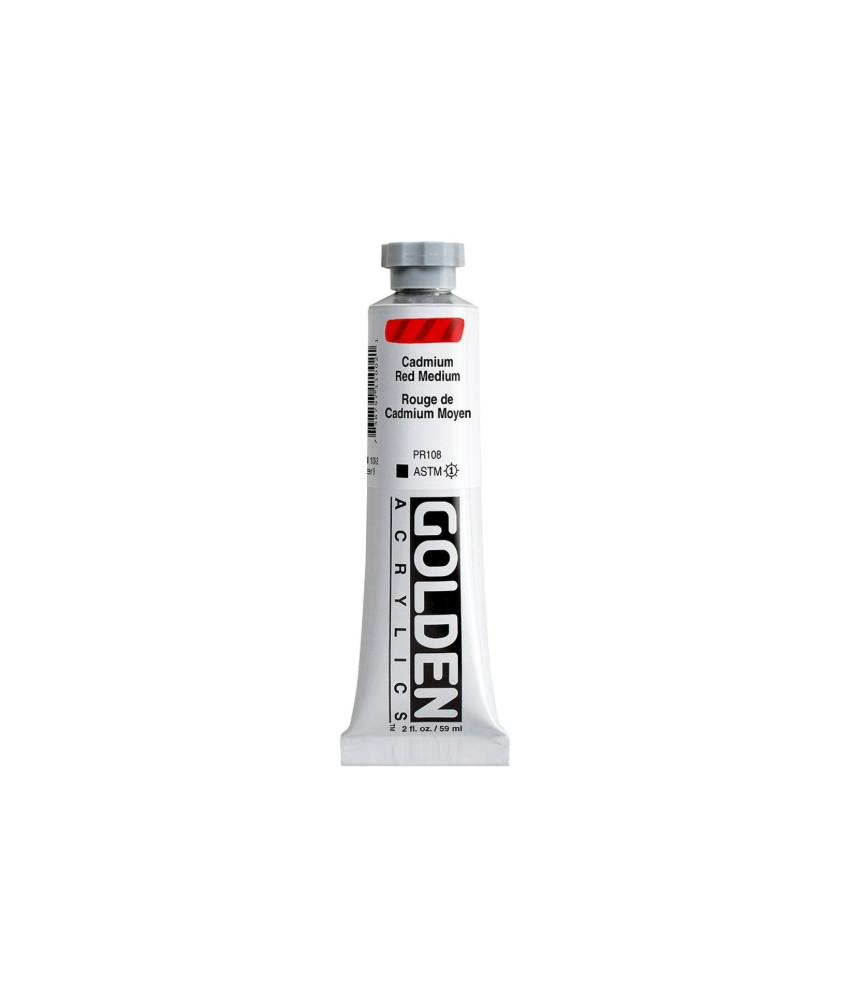 Golden - Heavy Body Acrylic Paint 59ml Cadmium Red Medium