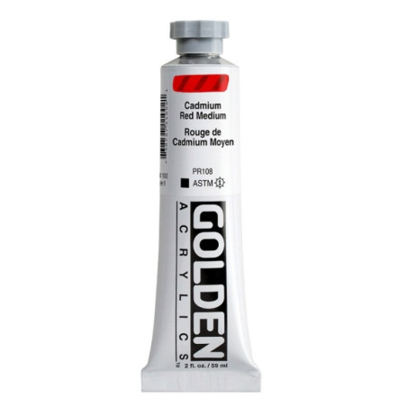 Golden - Heavy Body Acrylic Paint 59ml Cadmium Red Medium
