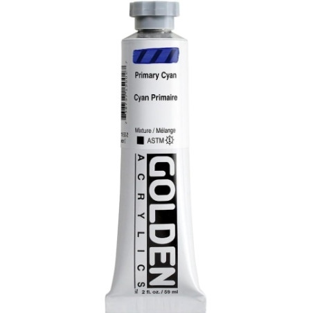 Golden - Heavy Body Acrylic Paint 59ml Primary Cyan