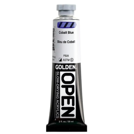 Golden - Open Slow Drying Acrylic 59ml Cobalt Blue