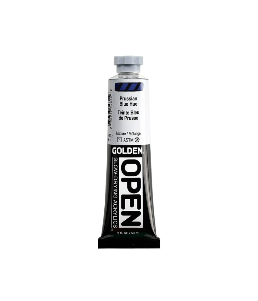 Golden - Open Slow Drying Acrylic 59ml Prussian Blue Hue