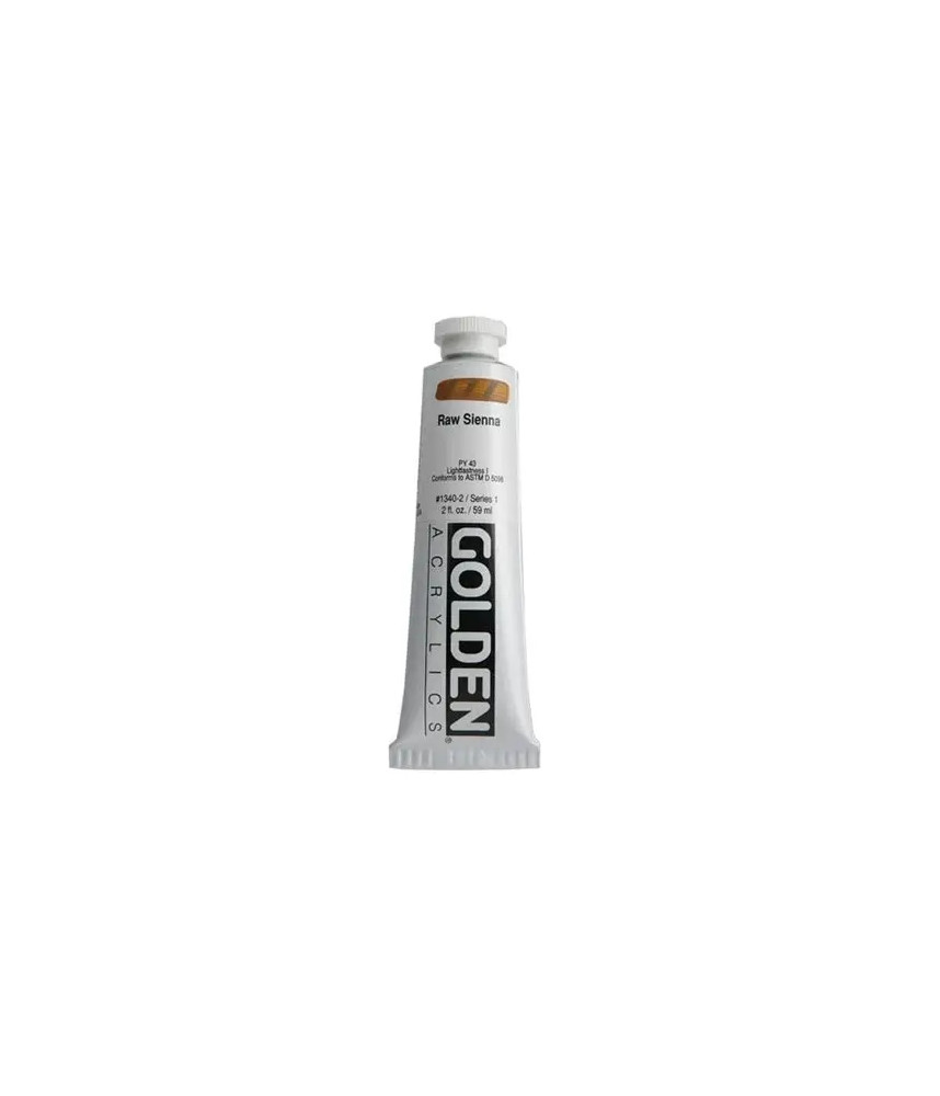 Golden - Heavy Body Acrylic 59ml Raw Sienna