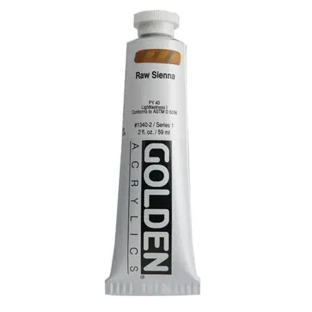 Golden - Heavy Body Acrylic 59ml Raw Sienna