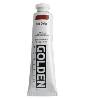 Golden - Heavy Body Acrylic 59ml Red Oxide
