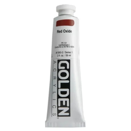 Golden - Heavy Body Acrylic 59ml Red Oxide