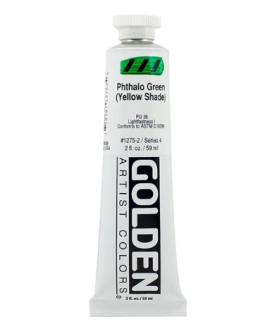 Golden - Heavy Body Acrylic 59ml Phthalo Green (Yellow Shade)