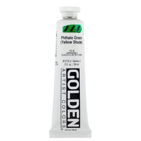 Golden - Heavy Body Acrylic 59ml Phthalo Green (Yellow Shade)