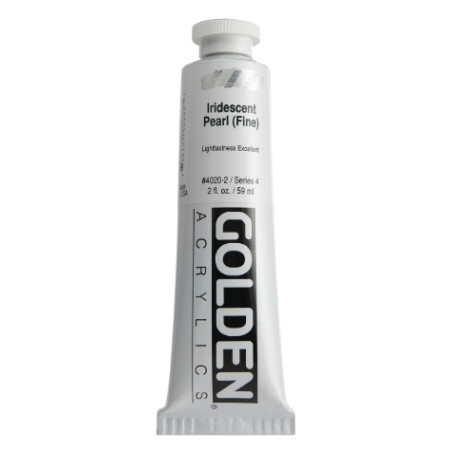 Golden - Heavy Body Acrylic 59ml Iridescent Pearl (Fine)