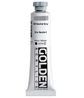 Golden - Heavy Body Acrylic 59ml N6 Neutral Gray