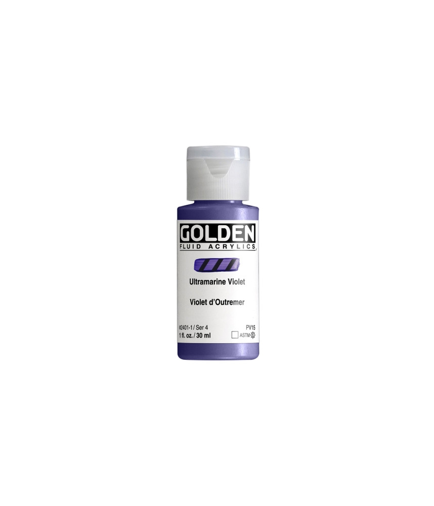 Golden - Fluid Acrylics 30ml Ultramarine Violet