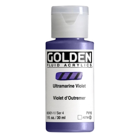 Golden - Fluid Acrylics 30ml Ultramarine Violet