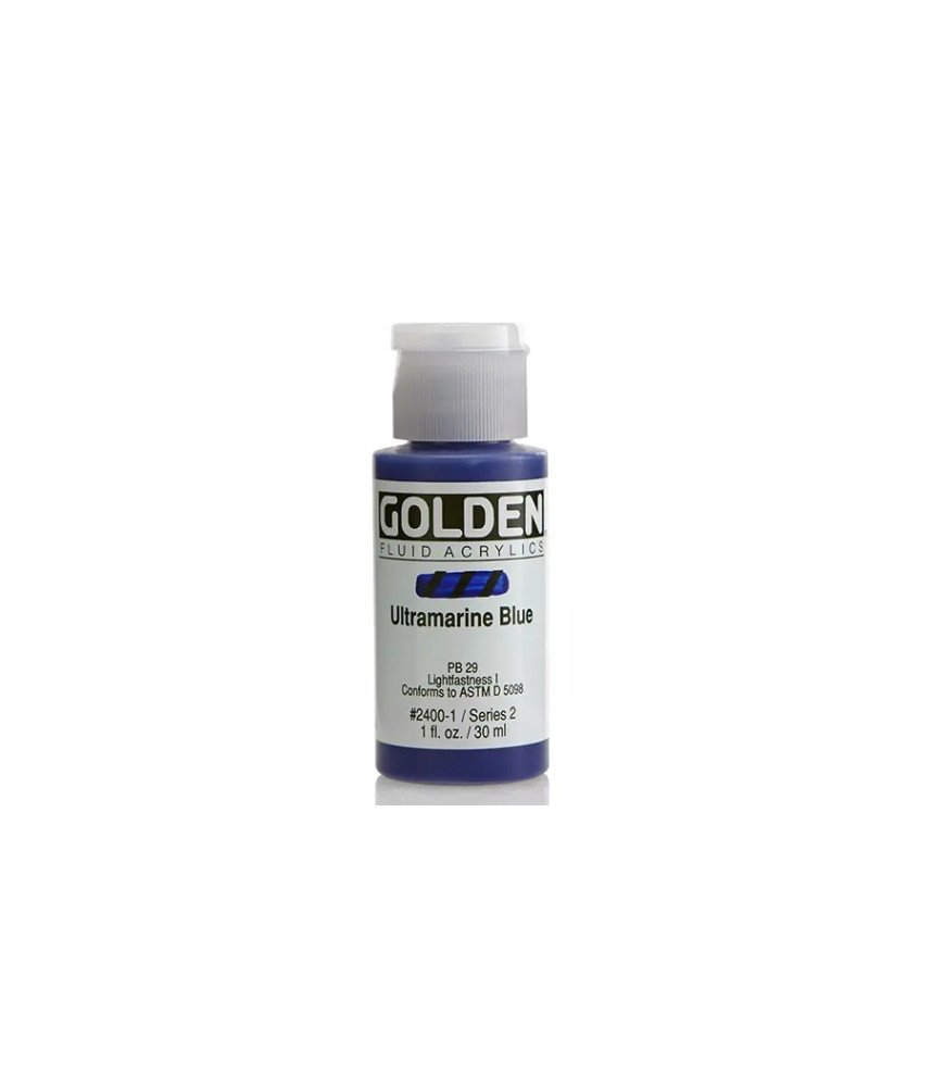 Golden - Fluid Acrylic 30ml Ultramarine Blue