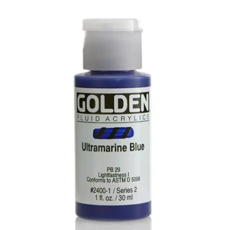 Golden - Fluid Acrylic 30ml Ultramarine Blue